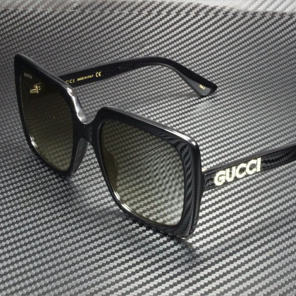 Gucci Black 54mm Sunglasses - Picture 1 of 4